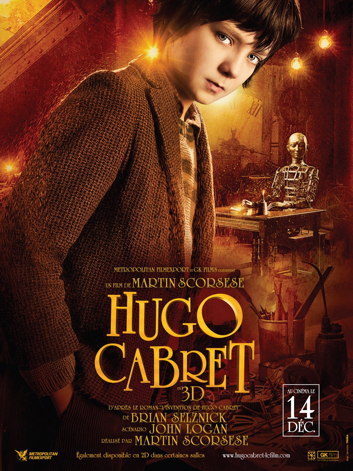 Resultado de imagem para A Invenção Hugo Cabret (2011)